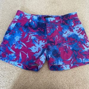 Banana republic floral print shorts like new